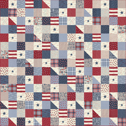 Stars & Stripes Quilt Kit