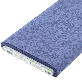Nature's Notebook - Blueberry Flowers 10 Yard Bolt