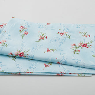 My Secret Garden Favorites - Tonal Sprigs Light Blue 2 Yard Cut