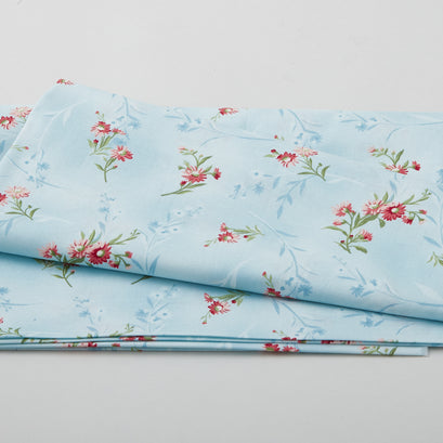 My Secret Garden Favorites - Tonal Sprigs Light Blue 2 Yard Cut