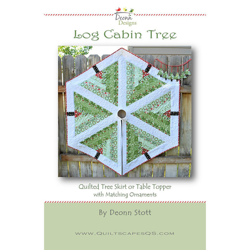 Log Cabin Tree Skirt Pattern Primary Image