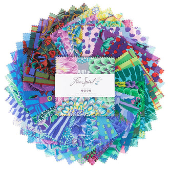 Kaffe Collective August 2022 Cool Colorway Charm Pack