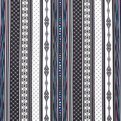 Xanadu - Rhythm Stripe Multi Yardage