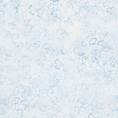 Artisan Batiks - Morning Mist Leaves Mist Yardage