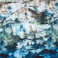 Northern Peaks - Forest Ombre Blue Multi Yardage