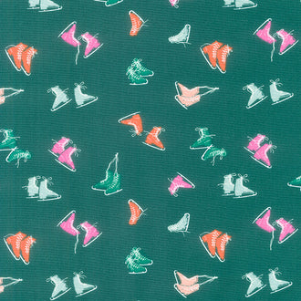 Christmas In the City - Freestyle Winter Teal Yardage