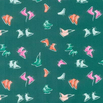 Christmas In the City - Freestyle Winter Teal Yardage
