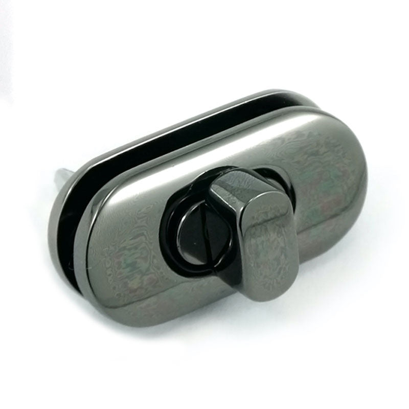 Emmaline Small Turn Lock - Gunmetal Primary Image
