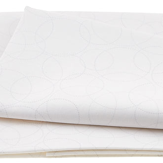 Spaced Out - Overlapping Rings Light Gray 2 Yard Cut