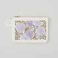 Embroidered Allium Flower Market Project Pouch Primary Image