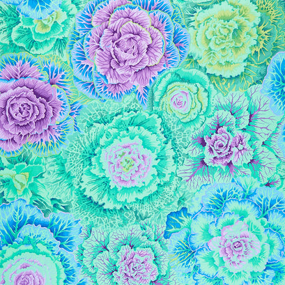 Kaffe Fassett Collective - Peacock Passion Brassica Green Yardage