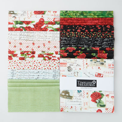 Vintage Rose 10" Squares