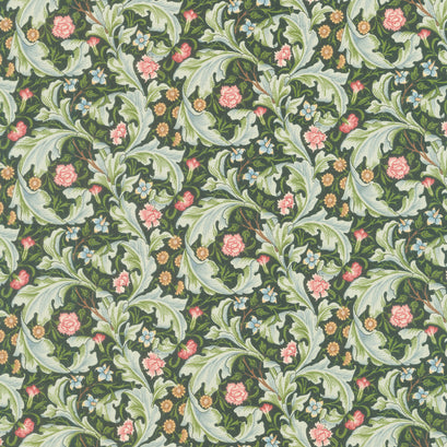 Morris Meadow - Liecester Damask Black Yardage