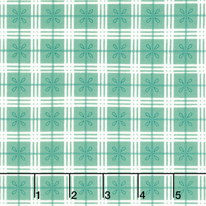 Bee Plaids - Cozy Leaf Yardage