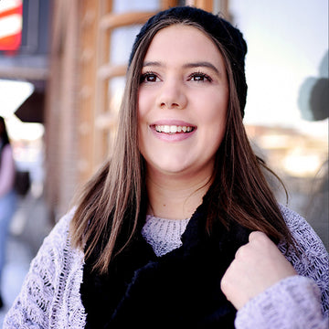 Cuddle® Infinity Scarf Kit - Hide Caviar Alternative View #2