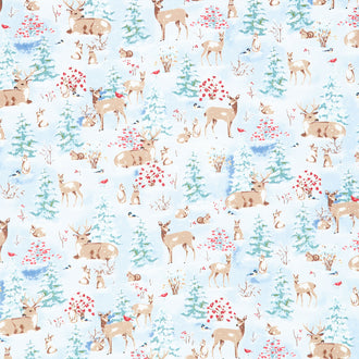 Bundle-Up - Forest Animal Scenic Multi Yardage