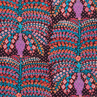 Kaffe - 85 and Fabulous Persian Vase Black Yardage