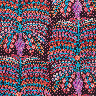 Kaffe - 85 and Fabulous Persian Vase Black Yardage