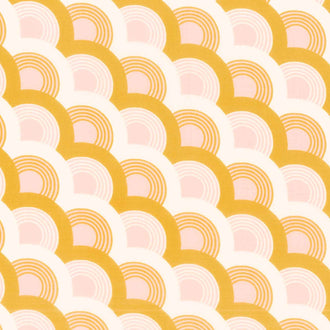 Flowerland - Nightlights Goldenrod Yardage