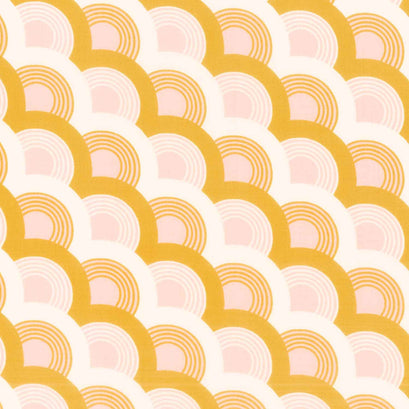 Flowerland - Nightlights Goldenrod Yardage