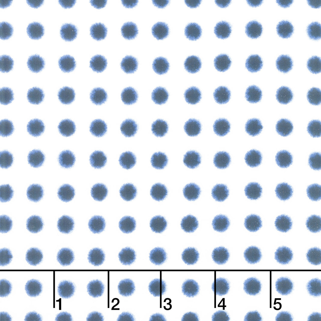 Shibori Blues - Dots White Yardage Primary Image