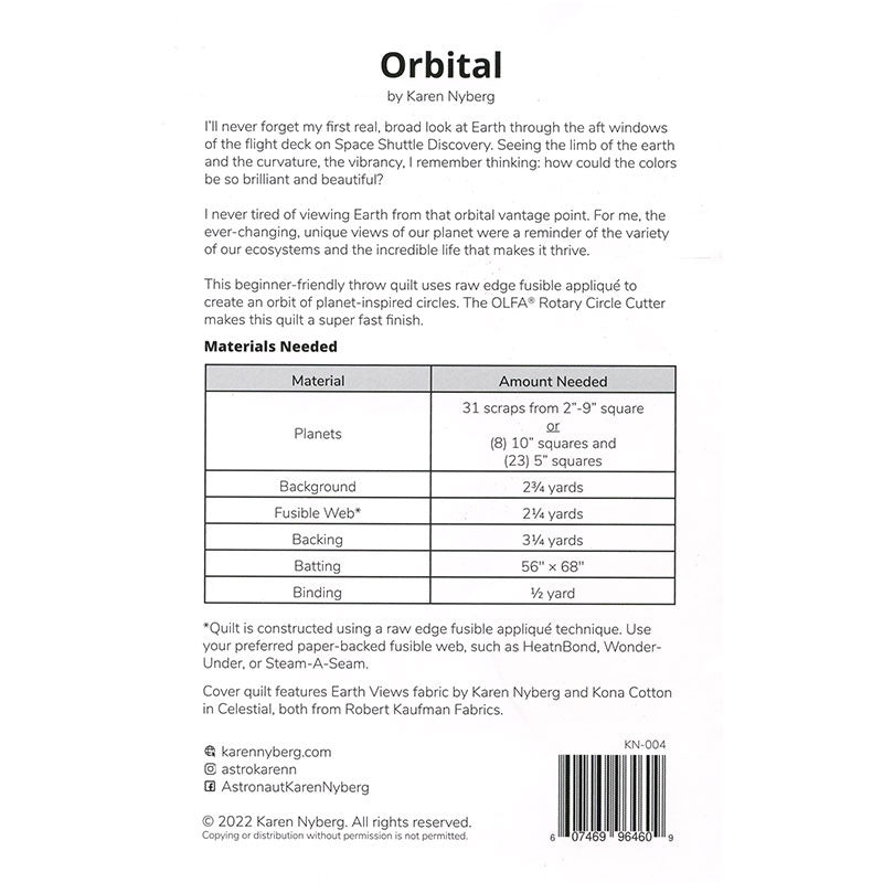 Orbital Quilt Pattern Alternative View #1