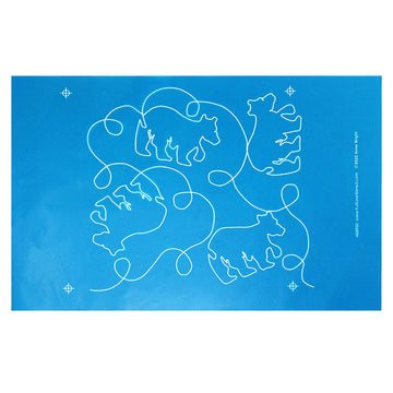 Full Line Stencil - Roaming Bears Alternative View #1