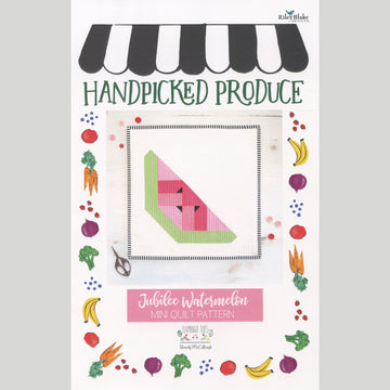 Handpicked Produce Quilt Pattern - Watermelon - FOR MARKET STORE & WEBSITE Primary Image