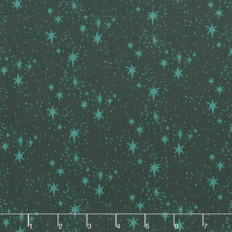 Merry Kitchmas - Stars Green Yardage