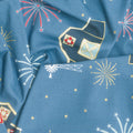 Sweet Freedom - Barns Denim Sparkle Yardage Alternative View #1