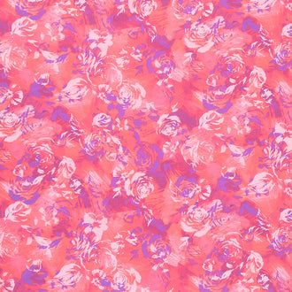 Color Wheel - Roses Azalea Yardage