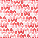 My Valentine - Hearts White Yardage Primary Image
