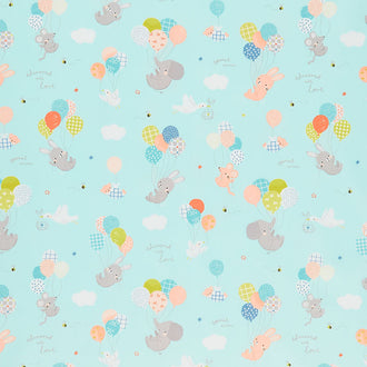 Delivered with Love - Special Delivery Light Aqua Yardage