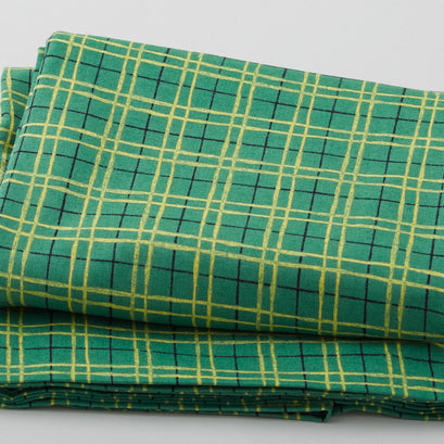 Harvest Gold - Plaid Green 3 Yard Cut