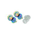 Emmaline Magnetic Snap Closure - 3/4" Slim Rainbow Primary Image