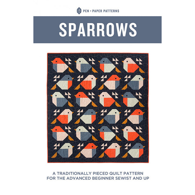 Sparrows Quilt Pattern Primary Image