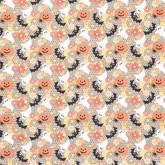 Owl-o-Ween - Spooky Cuties Fog Yardage