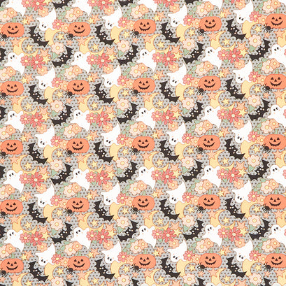 Owl-o-Ween - Spooky Cuties Fog Yardage