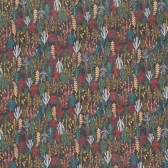 Age of the Dinosaurs - Prehistoric Plants Black Yardage