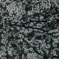 Joli Bijou - Lace Onyx Metallic Yardage Alternative View #1
