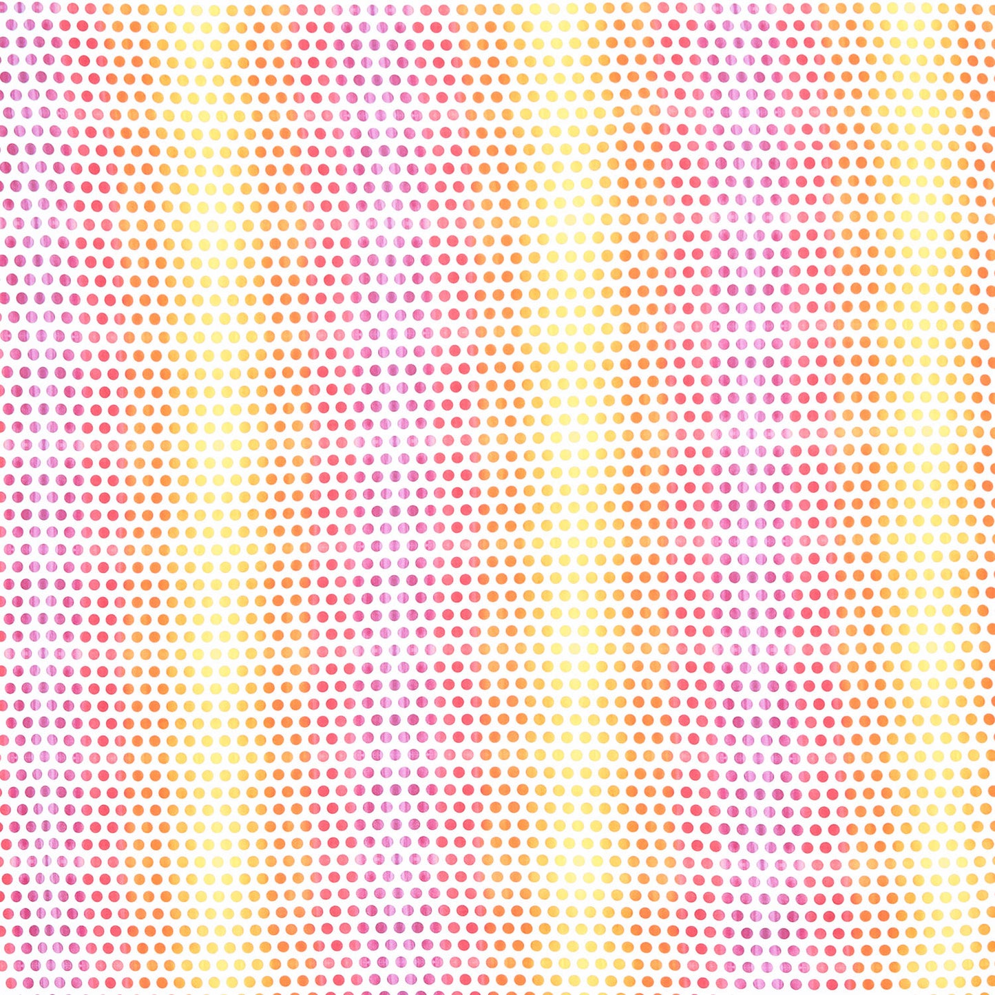 Summer Breeze (In The Beginning) - Dots Ombre Orange Yardage Primary Image