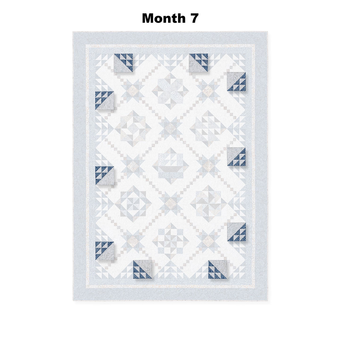 Tonga Lakeside Rough Waters Block of the Month Alternative View #9
