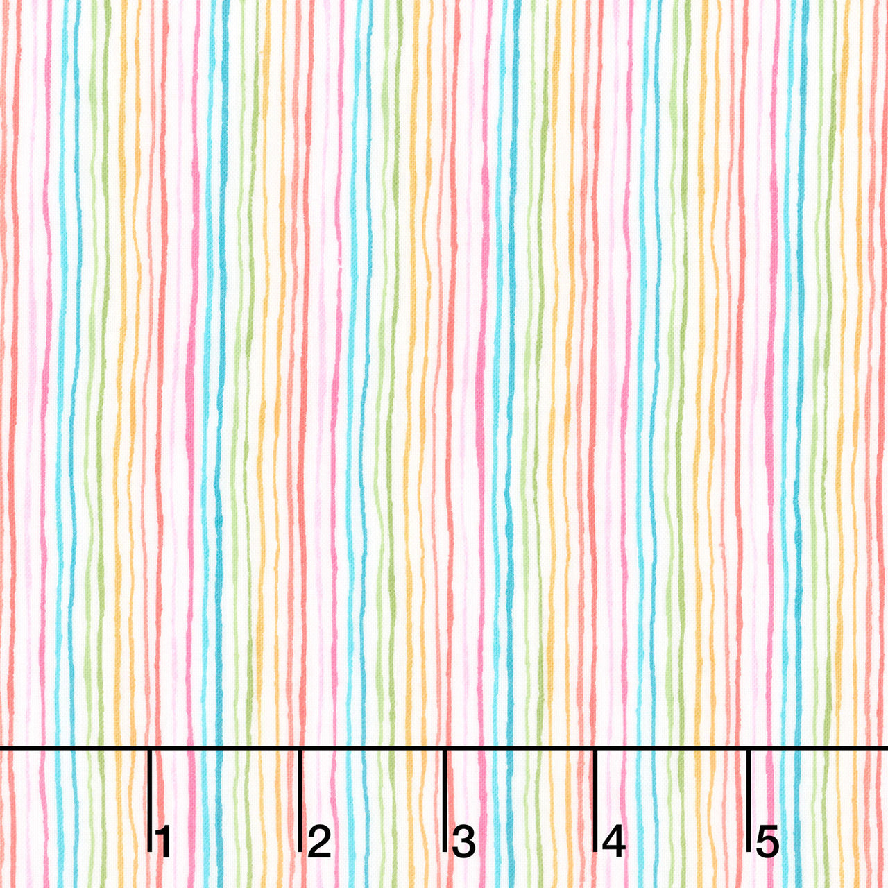 Whiskers - Yarn Stripe Cream Yardage Primary Image