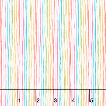 Whiskers - Yarn Stripe Cream Yardage Primary Image