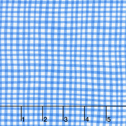 Gingham Play - Gingham Azure Yardage