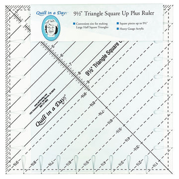 9 1/2" Triangle Square Up Plus Ruler Primary Image