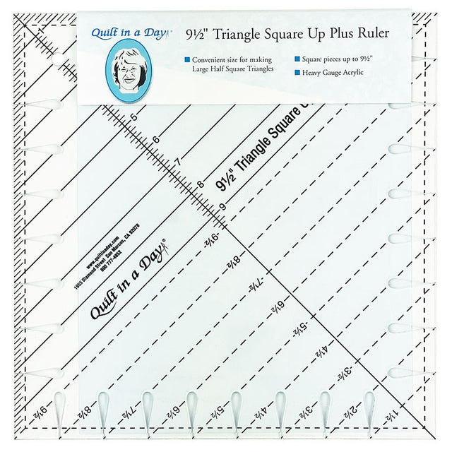 9 1/2" Triangle Square Up Plus Ruler Primary Image