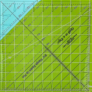 9 1/2" Triangle Square Up Plus Ruler Alternative View #2