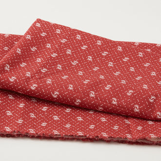 Memories in Redwork - Twist Tie Pale Scarlet 2 Yard Cut