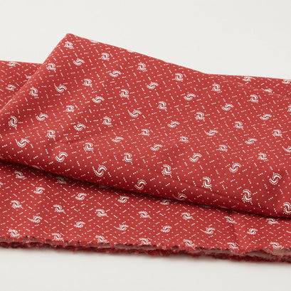 Memories in Redwork - Twist Tie Pale Scarlet 2 Yard Cut
